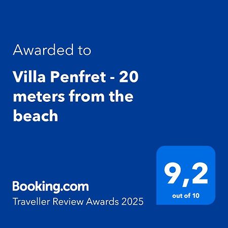 Villa Penfret - 20 Meters From The Beach Ile-Tudy Bagian luar foto